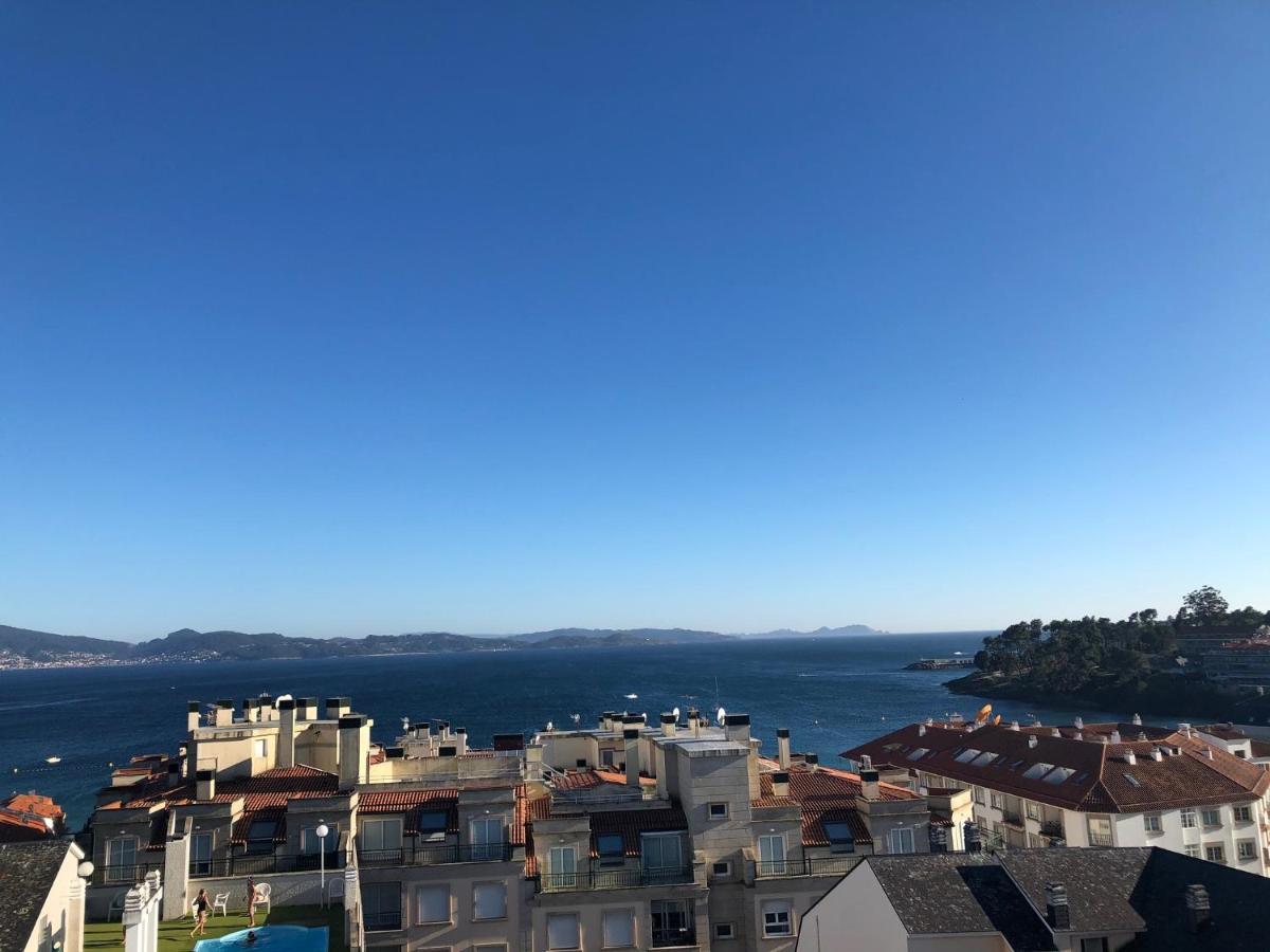 Enjoy Sanxenxo,200M Playa, Balcon Vistas Cies, Piscina & Terraza Azotea,2 Plazas Garaje, 2 Banos, Muy Luminoso, Muy Tranquilo,Muy Equipado, Centrico Apartamento Exterior foto