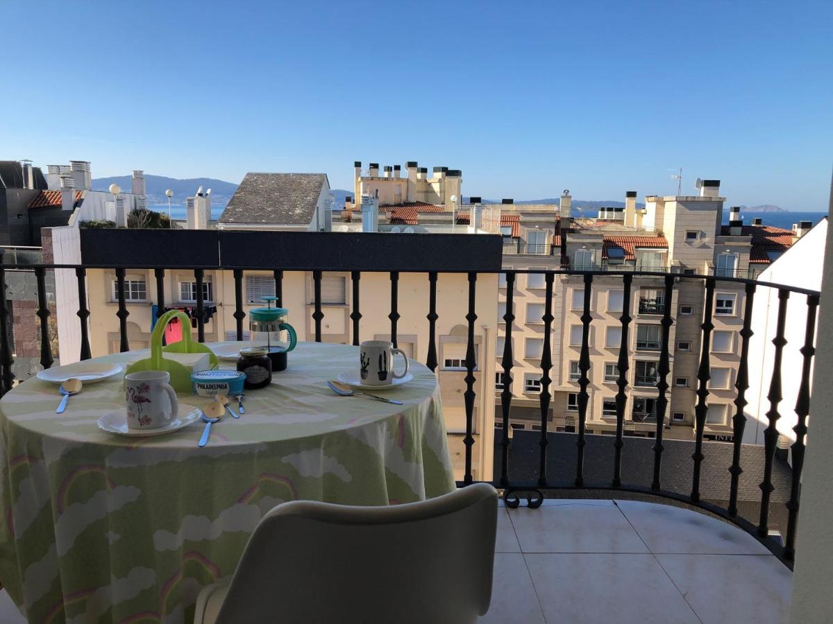 Enjoy Sanxenxo,200M Playa, Balcon Vistas Cies, Piscina & Terraza Azotea,2 Plazas Garaje, 2 Banos, Muy Luminoso, Muy Tranquilo,Muy Equipado, Centrico Apartamento Exterior foto