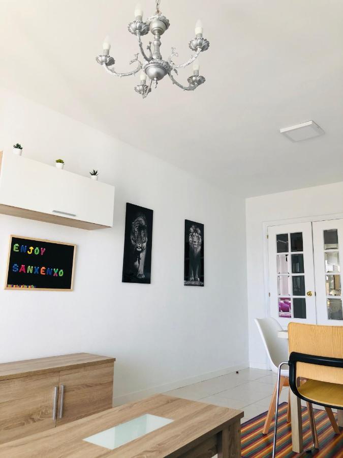 Enjoy Sanxenxo,200M Playa, Balcon Vistas Cies, Piscina & Terraza Azotea,2 Plazas Garaje, 2 Banos, Muy Luminoso, Muy Tranquilo,Muy Equipado, Centrico Apartamento Exterior foto